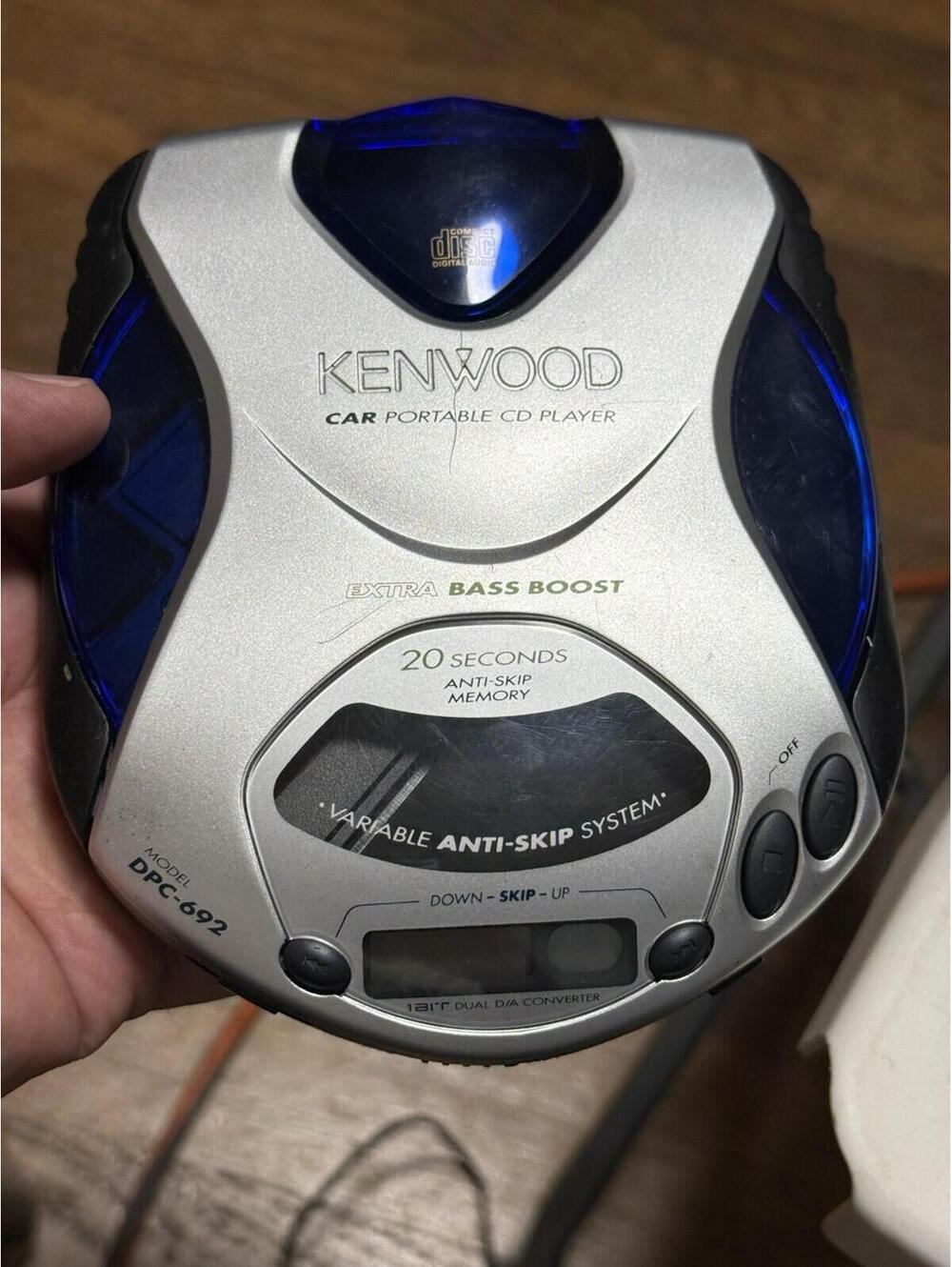 Kenwood DPC-X692 Portable CD Player, Extra Bass Boost, Working ,  ( Read Descrit